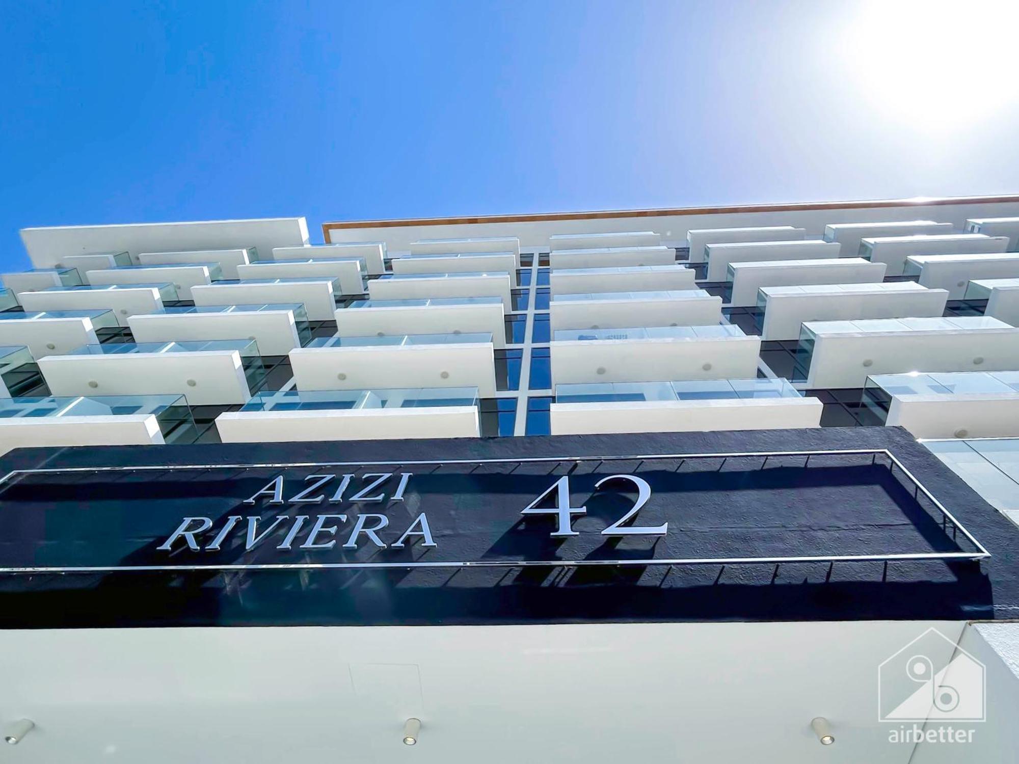Charming Studio With Balcony In Azizi Riviera ดูไบ ภายนอก รูปภาพ
